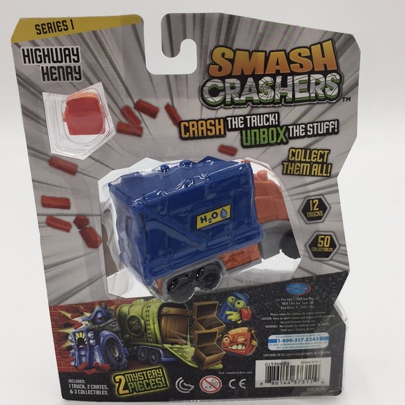 Smash Crashers Highway Henry Mystery Truck Series 1 New in Package - Picture 7 of 11
